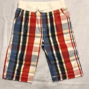 Baby Boden plaid pants 3–6 months